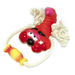 Dezzie Игрушка для собак, виниловый крабик с верёвкой – интернет-магазин Ле’Муррр