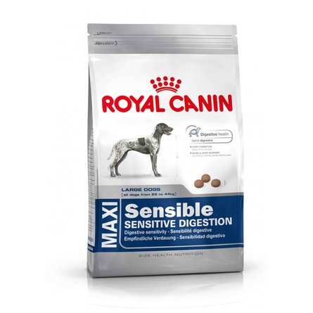 Royal Canin Maxi Sensible Сухой корм для взрослых собак крупных пород с чувствительным пищеварением – интернет-магазин Ле’Муррр